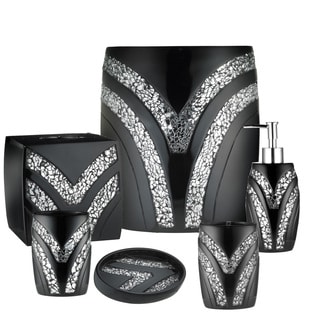 black bathroom accessories black chrome luxury bath accessory collection set or separates buy black bathroom sets online at overstockcom our best black bathroom accessories black chrome luxury bath accessory collection set or separates buy black bathroom sets online at overstockcom our best
